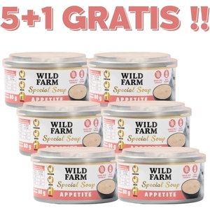 WILD FARM Special Soup 6x80 г Appetite - ароматна супа - подпомага правилното хидратиране