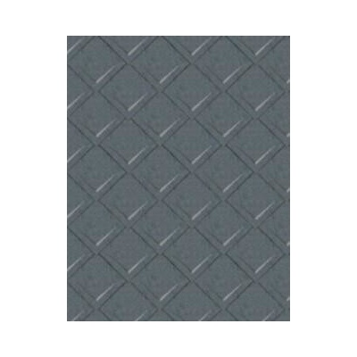 Prefa Falcovaná šablona 290 x 290 Základní šablona Stucco P.10 břidlicově šedá