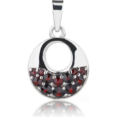 Český Granát Jan Kos jewellery Stříbrný přívěsek 32103808