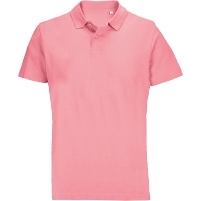 Sol´s Collection polokošile Pulse piqué krýtký rukáv unisex COT25450210101-candy pink