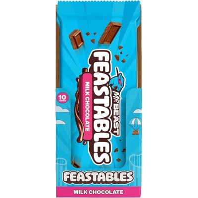 Feastables MrBeast mléčná 10 x 60 g