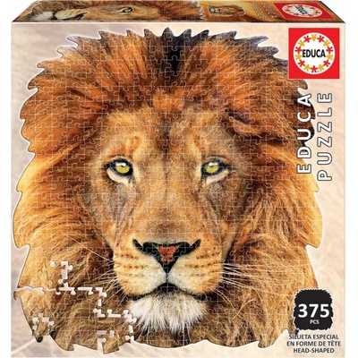 Educa Lion face shape a Fix lepidlo 375 dílků