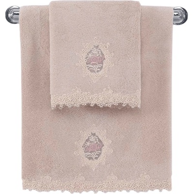 Soft Cotton Malé ručník DESTAN 30 x 50 cm Pudrová