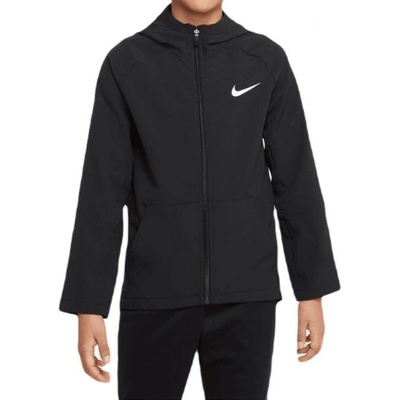 Блуза за момчета Nike Dri-Fit Woven Training Jacket - Черен