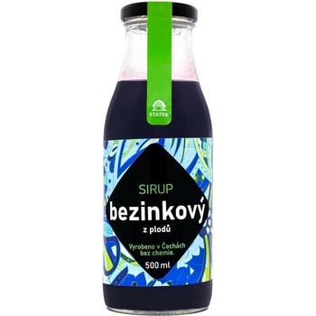 Hradecké delikatesy Bazový sirup z plodov 0,5 l