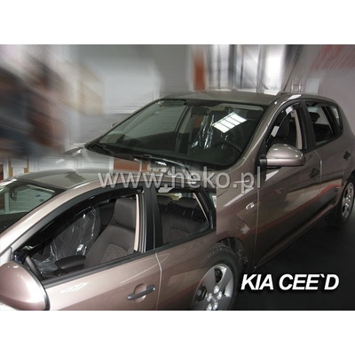 Deflektory Kia Ceed, 2006-2012 predné