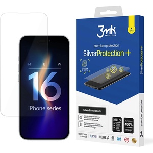 3mk Protection Протектор за iPhone 16 Pro - 3mk - СребристПротекционен+ филм - Прозрачен
