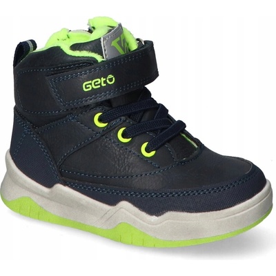 Gelteo dětské kozačky F-977 modré + zelené