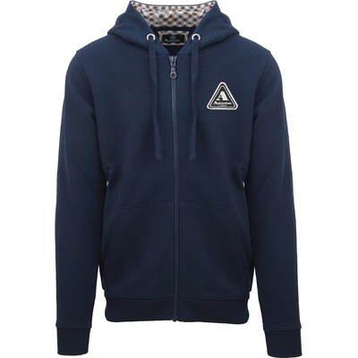 Aquascutum Суичър Aquascutum Men's Zip Hoodie - Navy