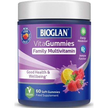 Bioglan VitaGummies Family Multivitamin, 60 желирани таблетки, Bioglan