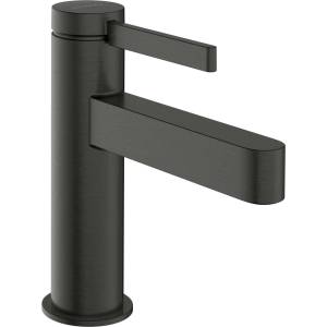 Hansgrohe Finoris - Клапан за мивка, за студена вода, EcoSmart, черен хром с матирана повърхност 76013340 (76013340)