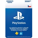 PlayStation dárková karta 2000 Kč