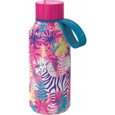 Quokka Solid Kids s poutkem termoska Zebra 330 ml