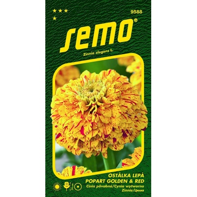 Semo Ostálka lepá - Popart golden and red (žíhaná) 0,25g