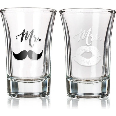 Nekupto Párové panáky Mr. a Mrs. 2 x 40 ml