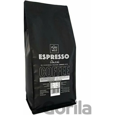 Pure way Espresso CLASSIC zrnková 1 kg