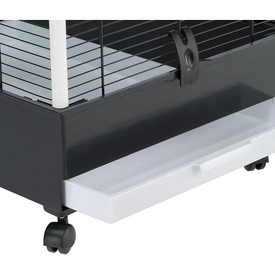 Ferplast - Canary and small bird aviary - Клетка за канарчета, екзотични и други малки птици - размер 76, 5 x 57 x 16 1, 5 h см