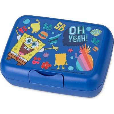 Koziol Candy L SPONGEBOB SQUAREPANTS – detský obedár s prepážkou