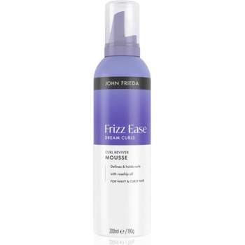 John Frieda Frizz Ease Curl Reviver Mousse пяна за коса за оформяне на къдрици 200ml