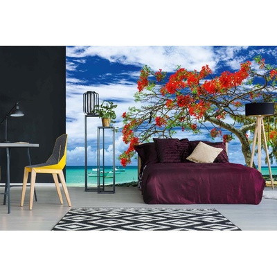 DIMEX ART Самозалепваща се флизелинова фототапета тропически рай 375 x 250 см