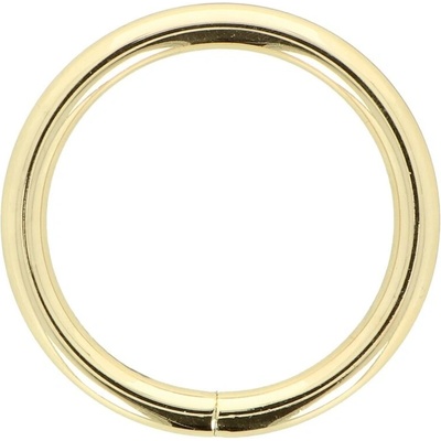 Natana kovový krúžok zlatý 38mm