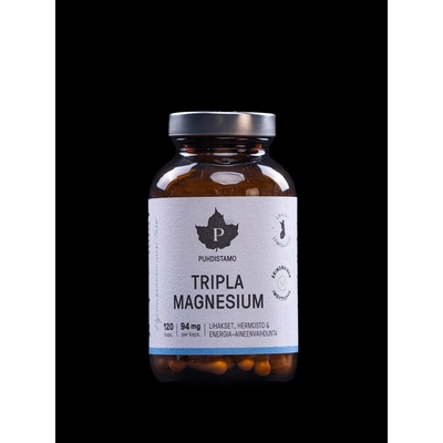 Puhdistamo Tripla Magnesium 120 kapslí