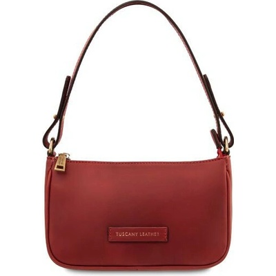 Tuscany Leather Kožená crossbody kabelka Parfait červená 2568 1 4