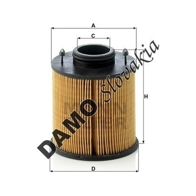 MANN FILTER Filter močoviny MANN FILTER U 620/2 y KIT