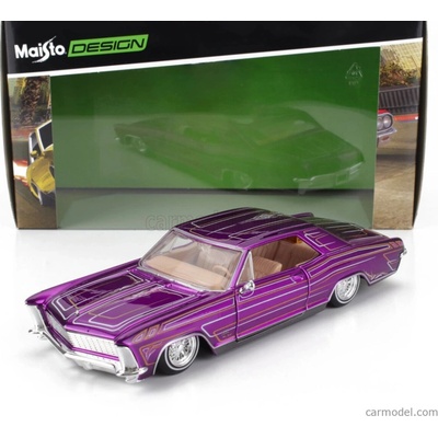 Maisto Buick Riviera Lowriders 1965 Purple Met 1:26