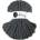 Bobbiny Jumbo 9 mm 30 m Charcoal юта (BT-E011)