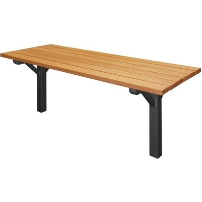 HTI Kovový stůl Karin klasické (šrouby), černá komaxit (RAL 9005)