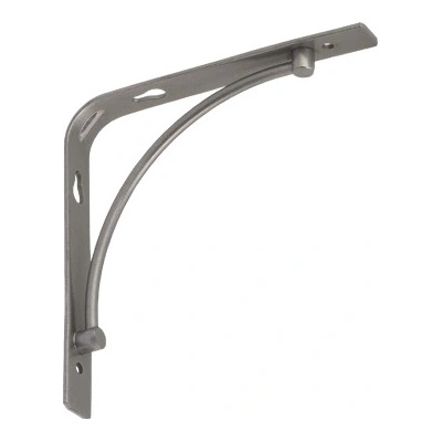 Velano Konzola BOW 150x150 mm strieborná matná
