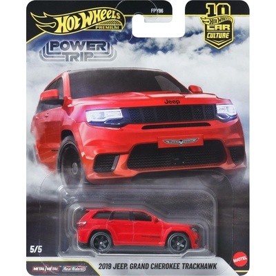 Mattel Hot Wheels Premium Power Trip 2019 Jeep Grand Cherokee Trackhawk