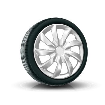 NRM капаци за колела 13", quad сребристи, 4брой (vtv-pu-23727)