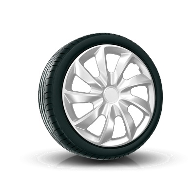 NRM капаци за колела 13", quad сребристи, 4брой (vtv-pu-23727)