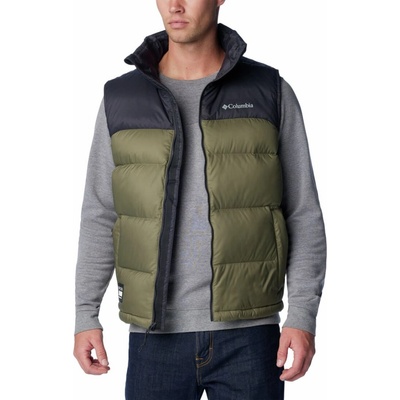 Columbia Bulo Point 2 Down Vest Pánska Vesta Stone Green Shark
