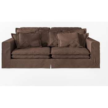 ROPEZ Тъмнокафяв диван 236 cm Nora - Ropez (Nora tk. Enjoy New 04)