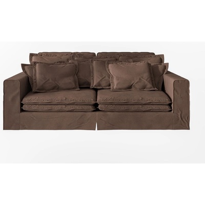 ROPEZ Тъмнокафяв диван 236 cm Nora - Ropez (Nora tk. Enjoy New 04)