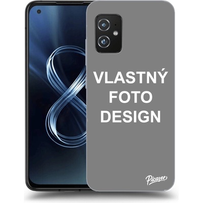 Púzdro Picasee silikónové Asus Zenfone 8 ZS590KS - Vlastný design/motiv čiré