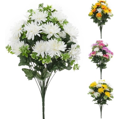 KYTICA CHRYZANTÉMA ZELEŇ 4F 50cm