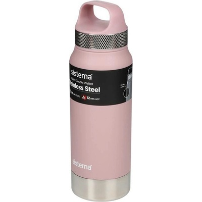 Sistema Hydrate Termoska Stainless Steel 650 ml růžová