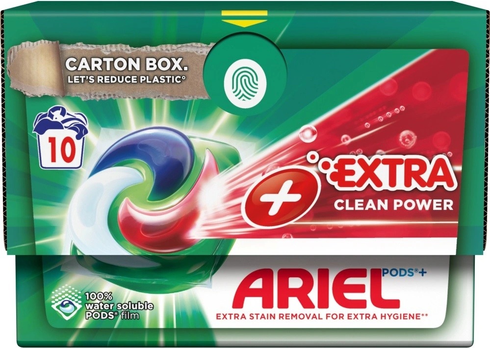Ariel +Extra clean kapsule 10 PD