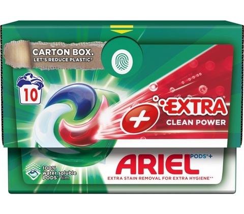 Ariel +Extra clean kapsule 10 PD