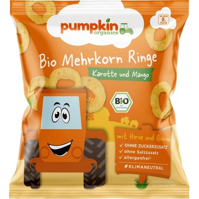 Pumpkin Organics BIO Fúkané chrumky 20 g