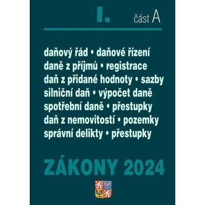 Zákony I. A / 2024 - Daňové zákony