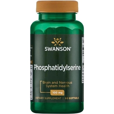 Swanson Phosphatidylserine fosfatidylserin 100 mg 90 softgels