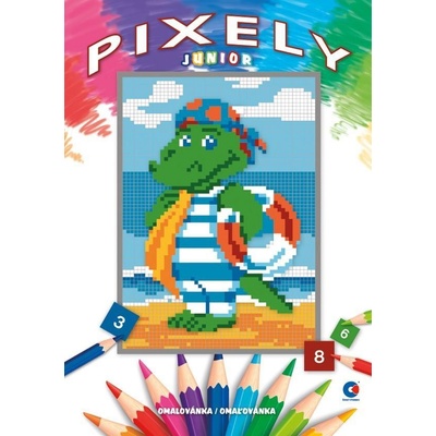 Maľovanky A4 Pixely Junior