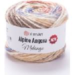 YARNART Alpine Angora Melange "New 6411 Плетива прежда (Alpine Angora Melange New 6411)
