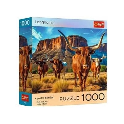 Trefl Puzzle 1000 USA Collection: Longhorns TREFL