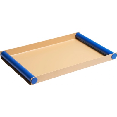 Design Letters Поднос за сервиране Ray голям бежово и кобалтово (10101702BEIGCOBAL)